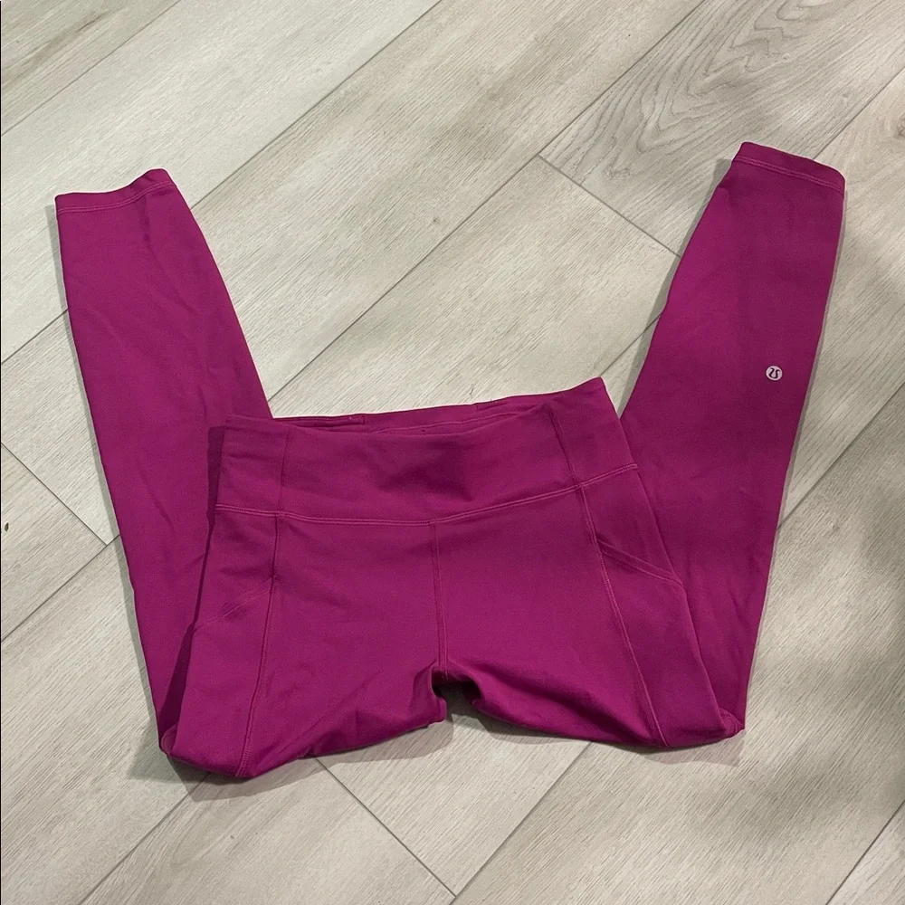 Lululemon wunder train leggings